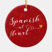 Spaans bij de decoratie van de hartfeestdag in Spa (Voorkant)