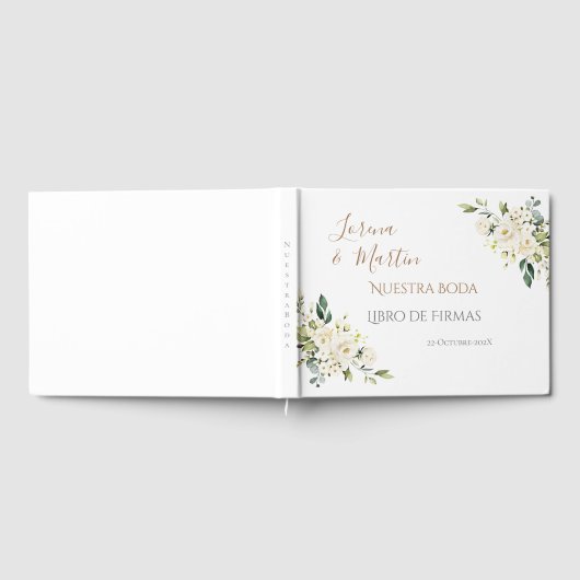 Spaans Boho Bruiloft Gastenboek (Volledig)