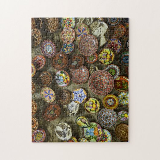 Spaans Bord — Echte Spanje Legpuzzel (Verticaal)