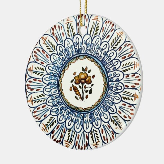 Spaans Bord Keramisch Ornament (Links)