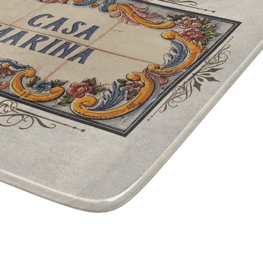 Spaans bordje snijplank (Hoek)