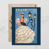 Spaans Briefkaart Dancer (Voorkant / Achterkant)