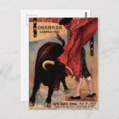  Spaans Briefkaart voor bultrugvluchten (Voorkant / Achterkant)