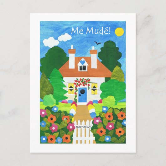 Spaans Briefkaart voor de aankondiging van een nie (Voorkant)