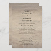 Spaans bruiloft Uitnodiging BILINGUAL Nuestra Boda (Voorkant / Achterkant)