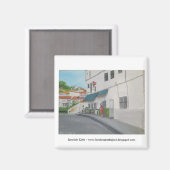 Spaans Café - Andalusië - Gaucin Magneet (Voorkant / Achterkant)