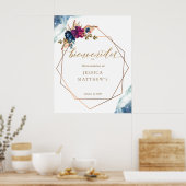 Spaans, Celestial Quinceañera Welkomstteken Poster (Keuken)