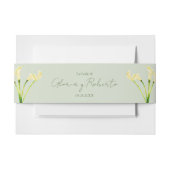 Spaans, Cinta Sobre Invitación Boda, Bruiloft Uitnodigingen Wikkel (Voorkant Voorbeeld)