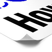 Spaans conservatief! poster (Hoek)