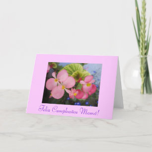 Spaans: Cumpleanos de mami - Verjaardag van de moe Kaart