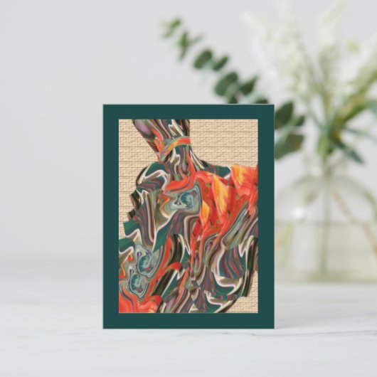 Spaans dans 2 briefkaart (Staand voorkant)