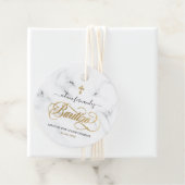 Spaans De Bautizo Gracias Gold Bedankjes Labels (In situ)