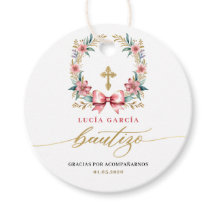 Spaans De Bautizo Gracias Goud & Roze