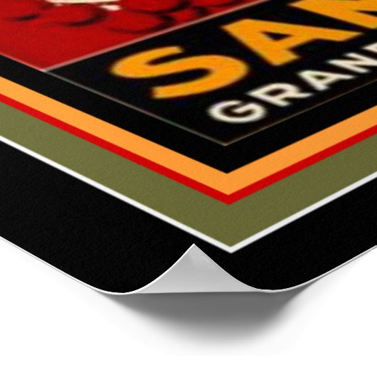  Spaans deco-Poster 16 x 20 Poster (Hoek)