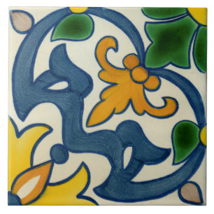 Spaans decoratief keramisch fotodossier tegeltje