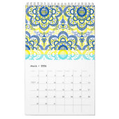 Spaans design prints kalender (Mar 2026)