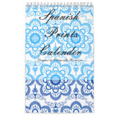Spaans design prints kalender (Hoes)