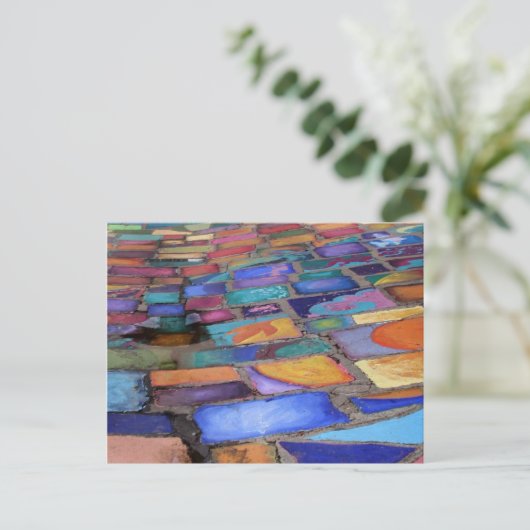 Spaans dorp Art Ctr, Balboa Park, San Diego 2 Briefkaart (Staand voorkant)