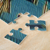 Spaans dorp - Cudillero Legpuzzel (Zijkant)