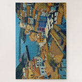 Spaans dorp - Cudillero Legpuzzel (Verticaal)