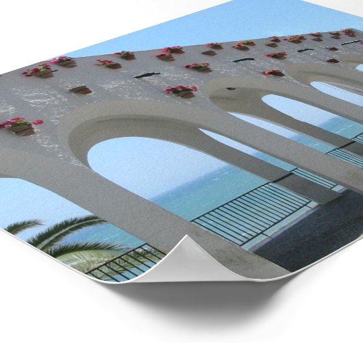 Spaans(e) Arches & Vervoer Poster (Hoek)