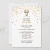 Spaans eerste communie uitnodiging (Voorkant)