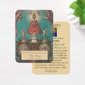 Spaans El Camino Mary Funeral Prayer Heilige Kaart (Bureau)