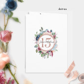 Spaans, Elegant Roos Gold Folded Quinceañera