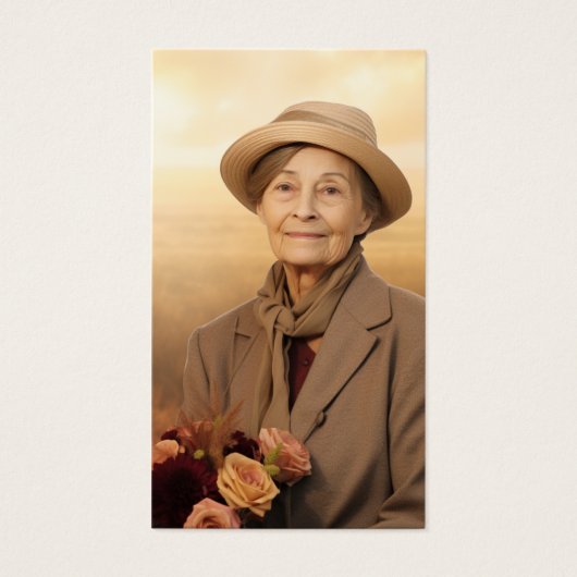 Spaans En Memoria Amorosa Gebed Foto Kaart (Voorkant)