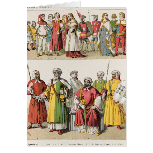 Spaans en Moorish Dress (Voorkant)