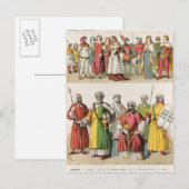 Spaans en Moorish Dress Briefkaart (Voorkant / Achterkant)