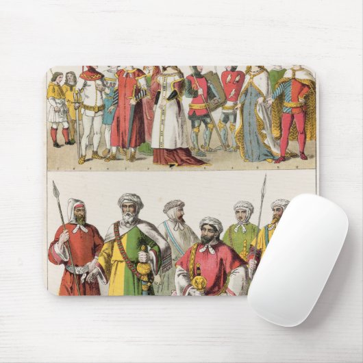 Spaans en Moorish Dress Muismat (Met muis)