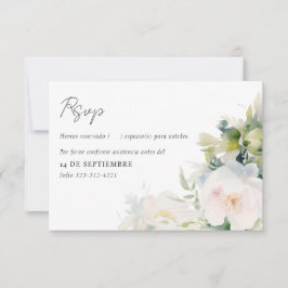 Spaans Engels Despedida de Soltera Vrijgezellenfee RSVP Kaartje