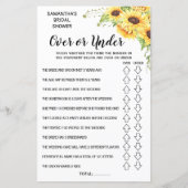 Spaans engels spel in het vrijgezellenfeest (Voorkant)