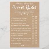 Spaans engels spel in het vrijgezellenfeest (Voorkant)