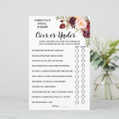 Spaans engels spel in het vrijgezellenfeest (Staand voorkant)