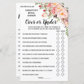 Spaans engels spel in het vrijgezellenfeest (Voorkant / Achterkant)