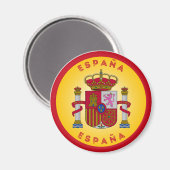 Spaans Erfgoed Embleem Magneet (Voorkant / Achterkant)