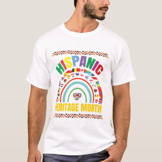 Spaans erfgoed maand shirt Vieren Hispanic