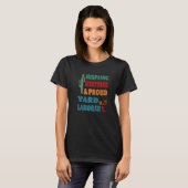 Spaans erfgoed & trotse tuinman t-shirt (Voorkant volledig)