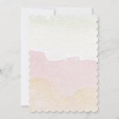 Spaans/Español Baby shower Dinosauriërs Waterverve Kaart (Achterkant)