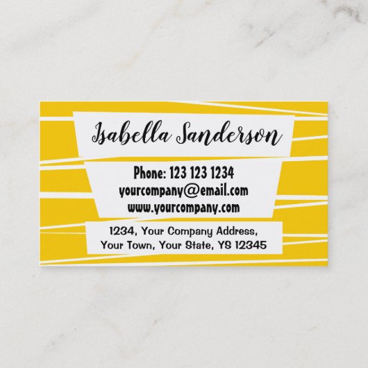 Spaans Fan visitekaartje (Achterkant)