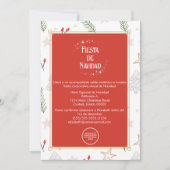 Spaans Fiesta de Navidad Corporate Christmas Kaart (Voorkant)