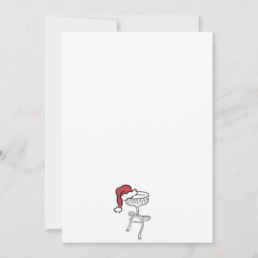 Spaans Fiesta de Navidad Kerstfeest Kaart (Achterkant)