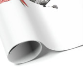  Spaans Flamenco Danser vrouwen fans kunst Cadeaupapier (Rol Hoek)