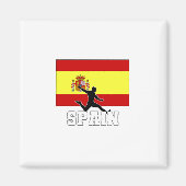 Spaans Football Voetbalteam Magneet (Voorkant)