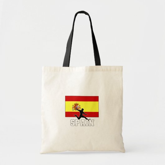 Spaans Football Voetbalteam Tote Bag (Voorkant)