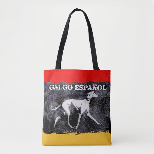 Spaans galgo tote bag (Voorkant)