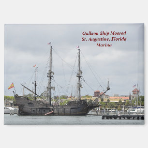Spaans Galjoen Ship Holiday Briefkaart Magneet