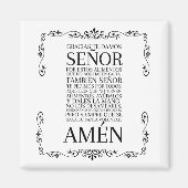 Spaans gebedje magneet (Voorkant)